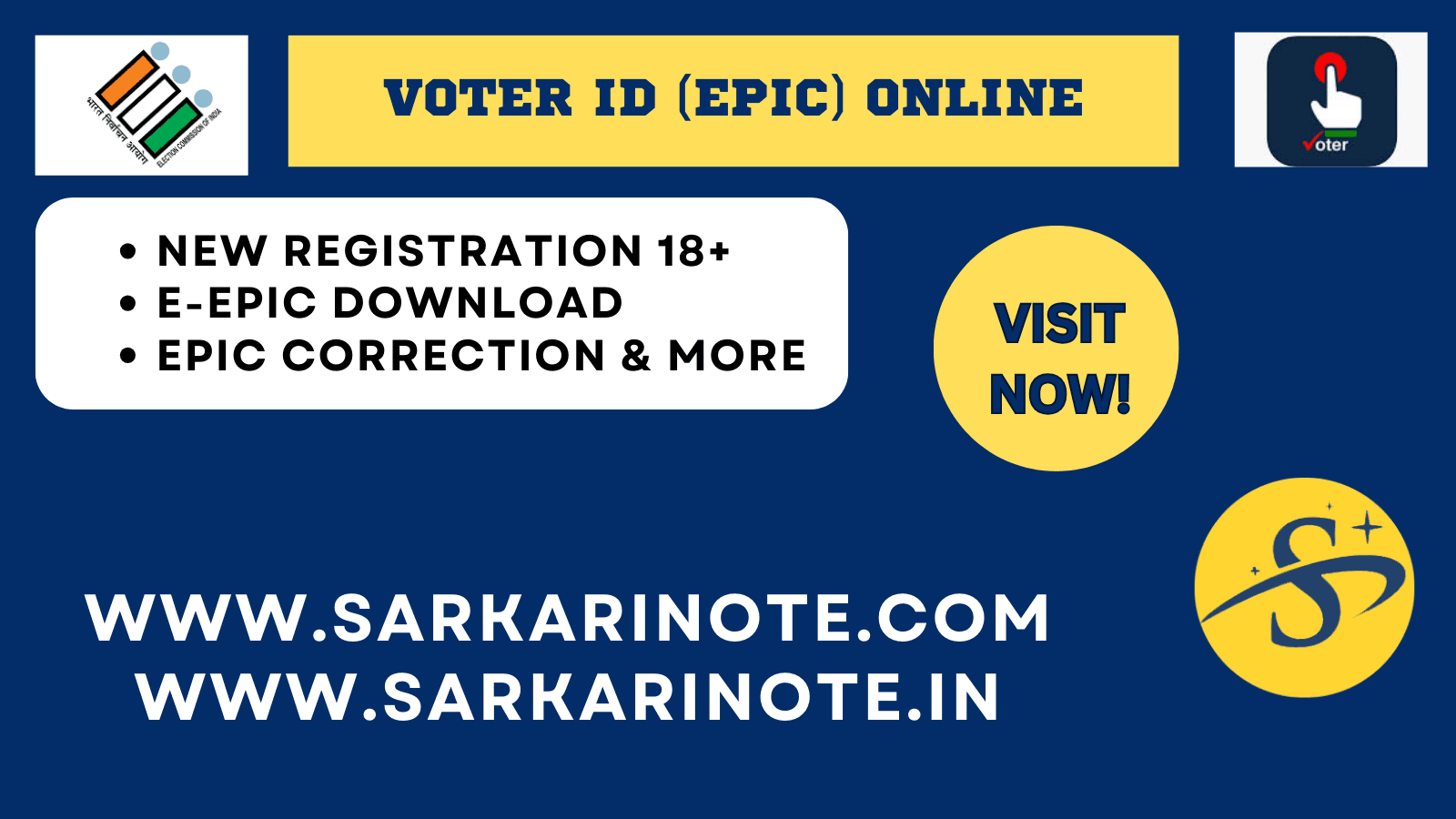 VOTER ID (EPIC) ONLINE